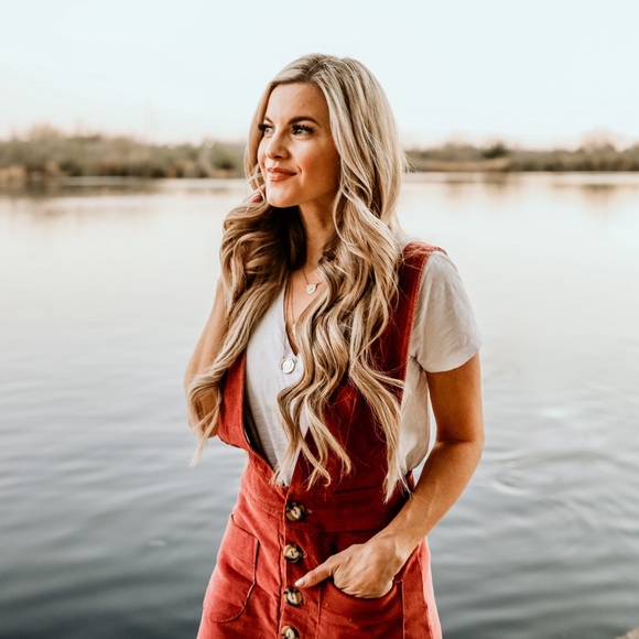 Corduroy Button Front Jumper, Vintage Rose - Picture 6 of 12